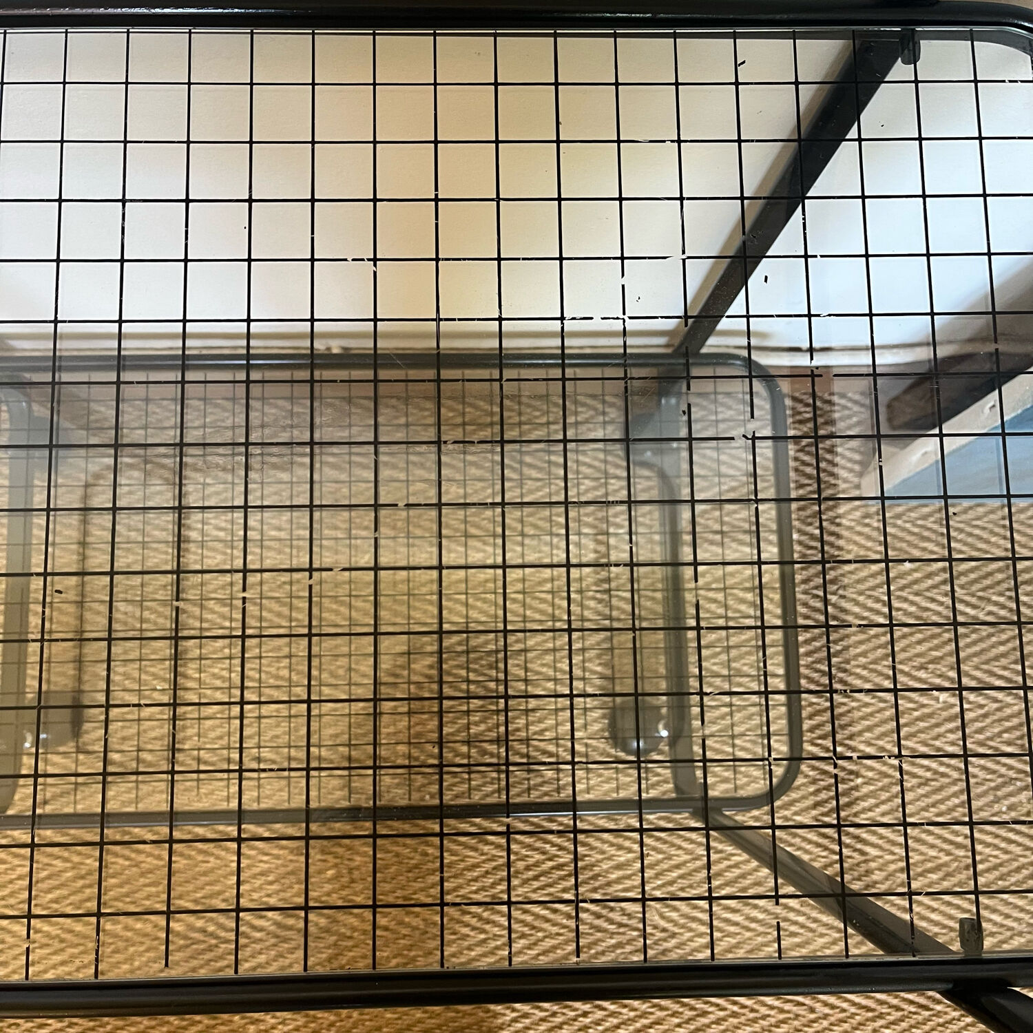 Serving with vintage metal and glass wheels