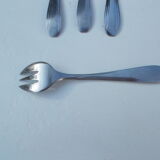 Set of 4 oyster forks