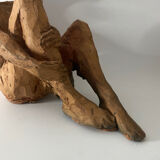 Nude Woman - Ceramic clay sculpture