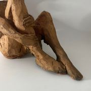 Femme nue - Sculpture en terre céramique