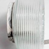 Ceiling lamp graphic 1970 glass