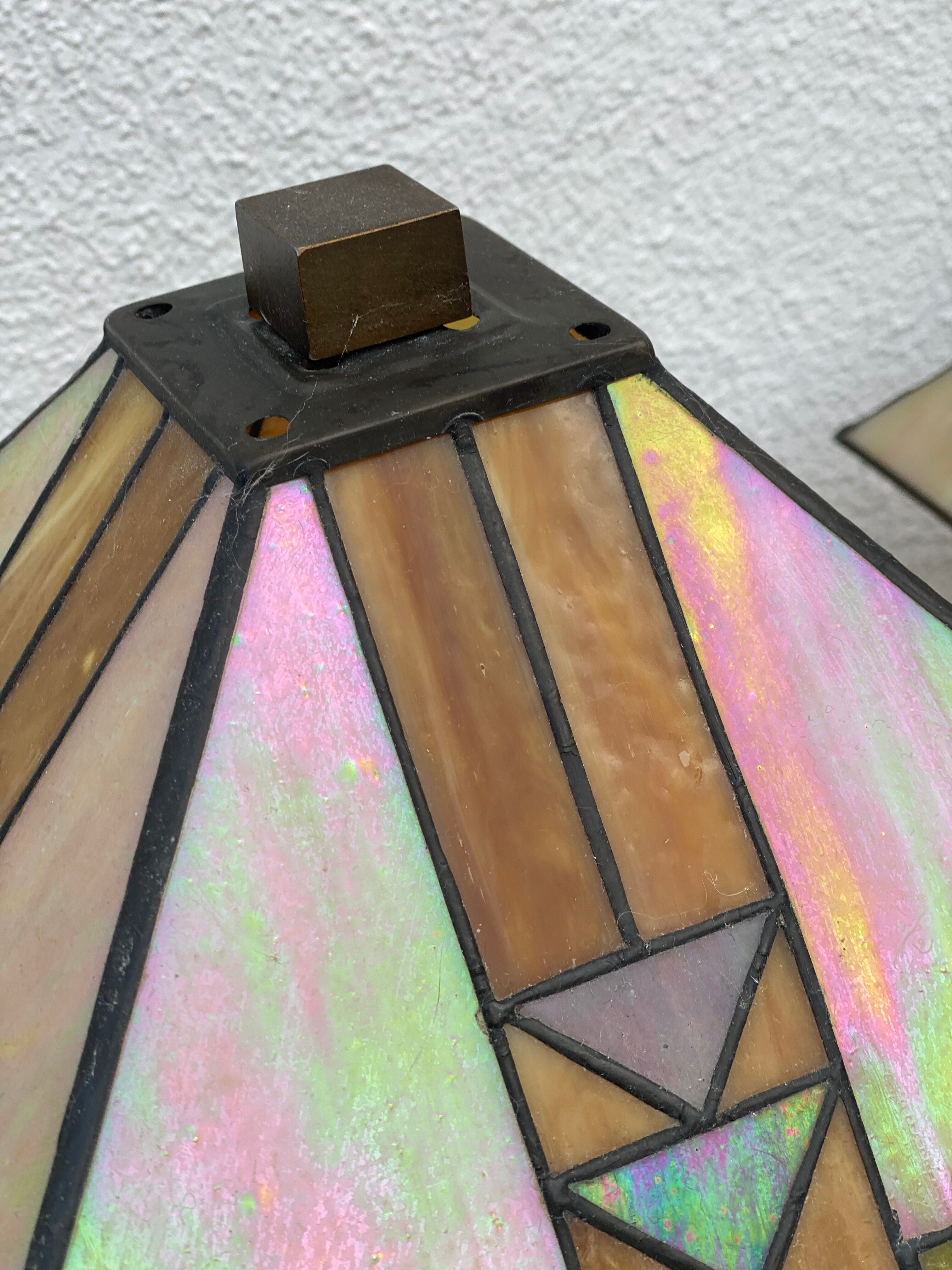 Pair of Dale Tiffany Lamps