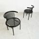 Set de 6 chaises vintage « CIRCO » par Jutta & Herbert Ohl pour Lübke 1980s