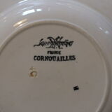 3 Hollow plates Sarreguemines DV model Cornwall