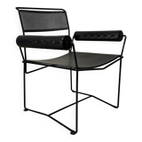 1980 armchair in perforated metal