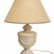 Lamp with relief