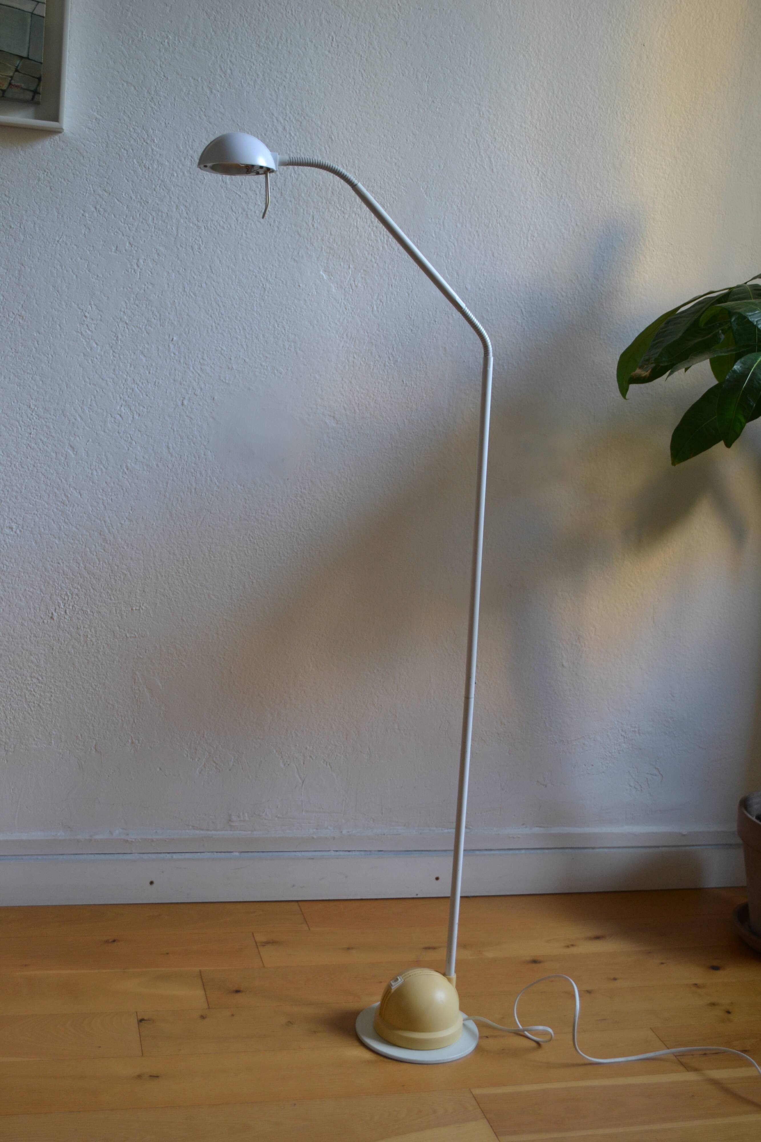 Lampadaire liseuse vintage postmoderniste 1980