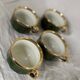 Coffee cups Bistrot Yves Deshoulieres Apilco empire green