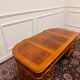 Bureau antique classique italien avec panneau arrière