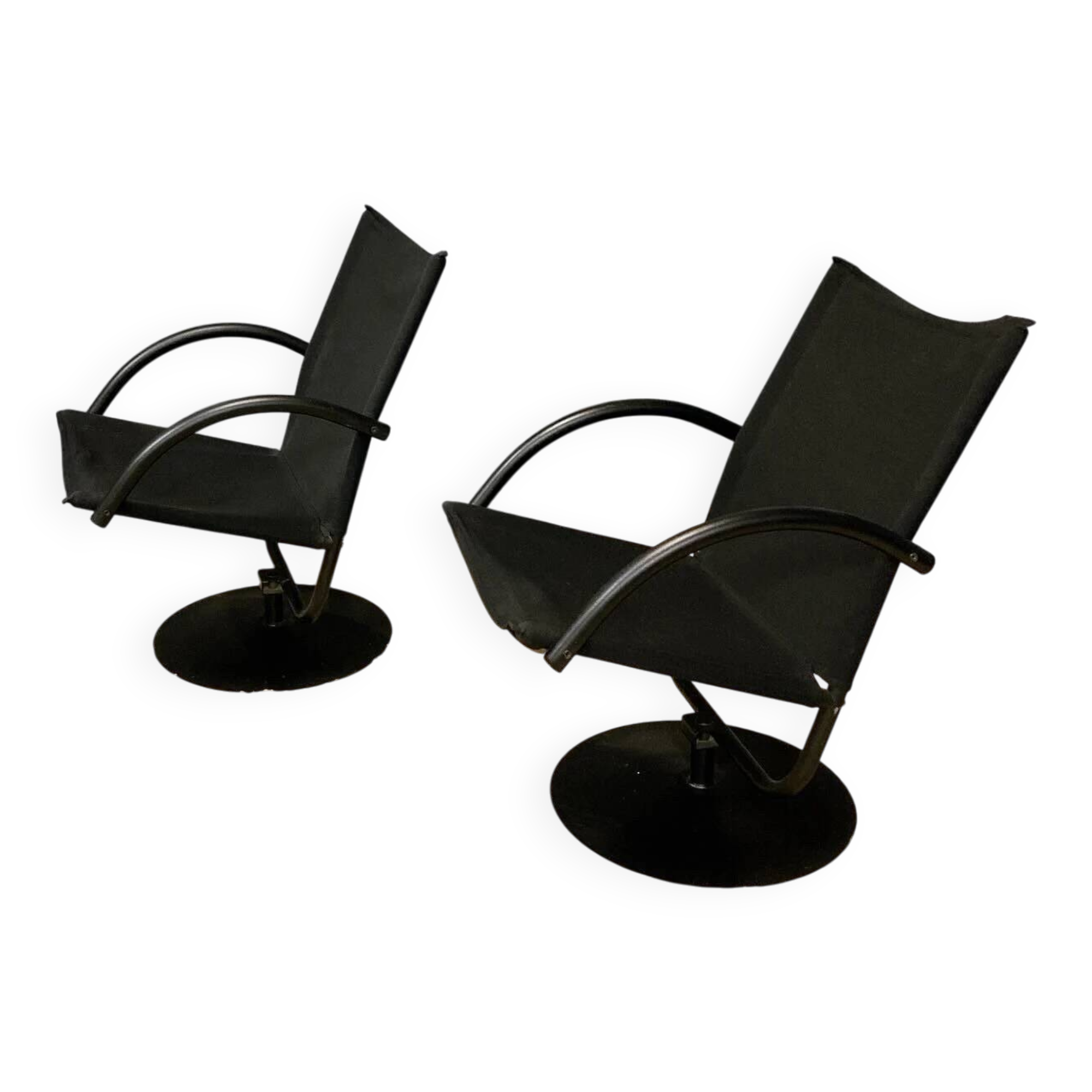 Chaises pivotantes vintage Mazairac & Boonzaijer