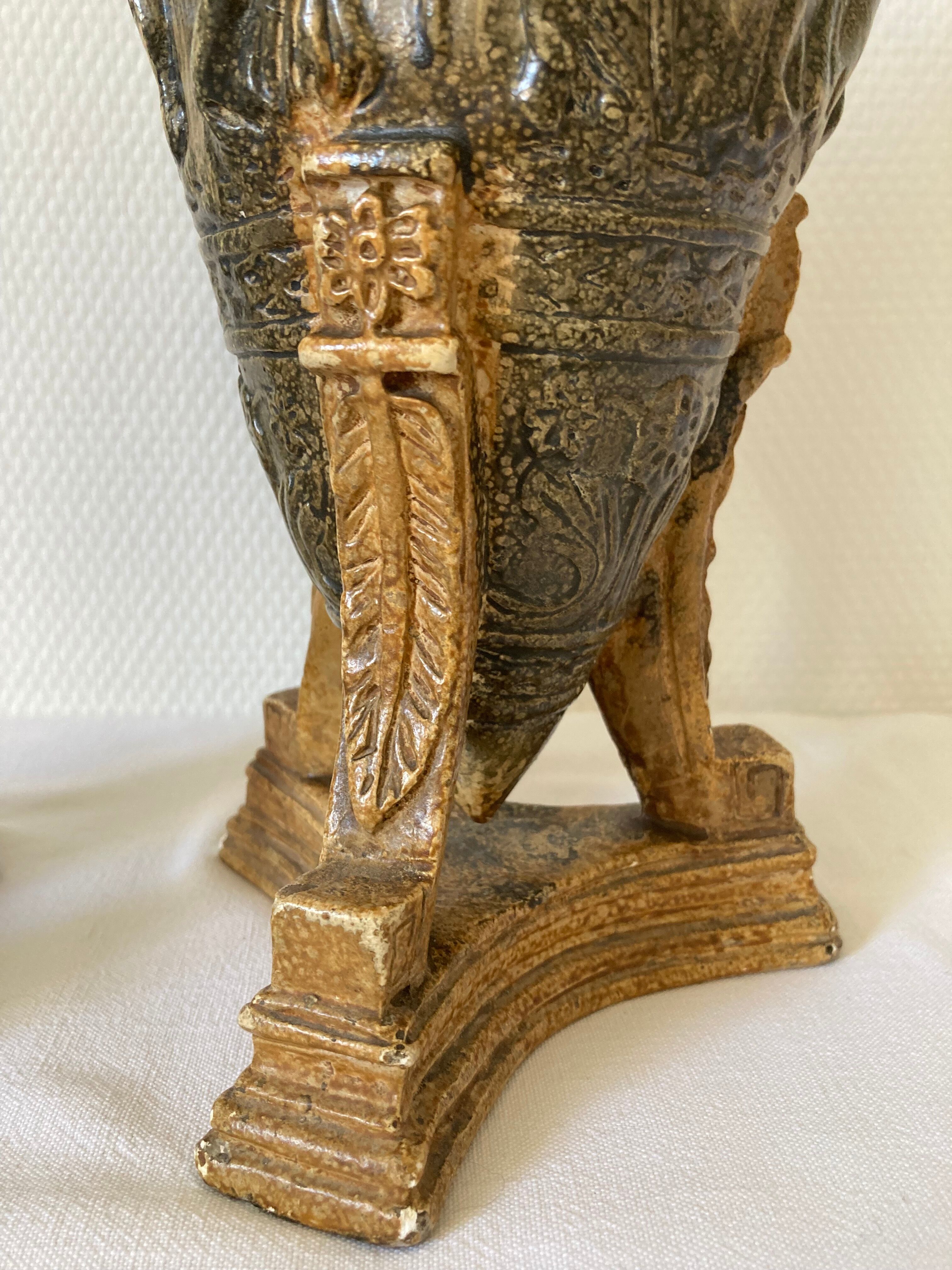 Plaster vases