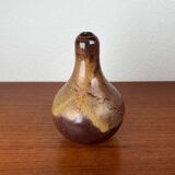 Vase calebasse en poterie d'atelier allemand du milieu du siècle de Cornelsen Kindermann Keramik, années 1960