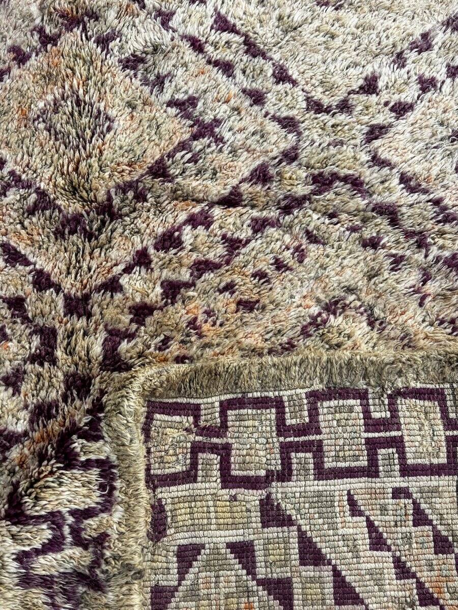 Vintage Berber wool rug, Morocco.