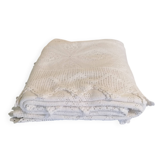 Crochet bedspread