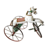 Tricycle cheval en bois