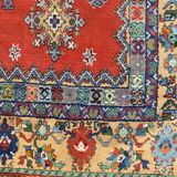 Moroccan vintage carpet handmade flap 175x255 cm