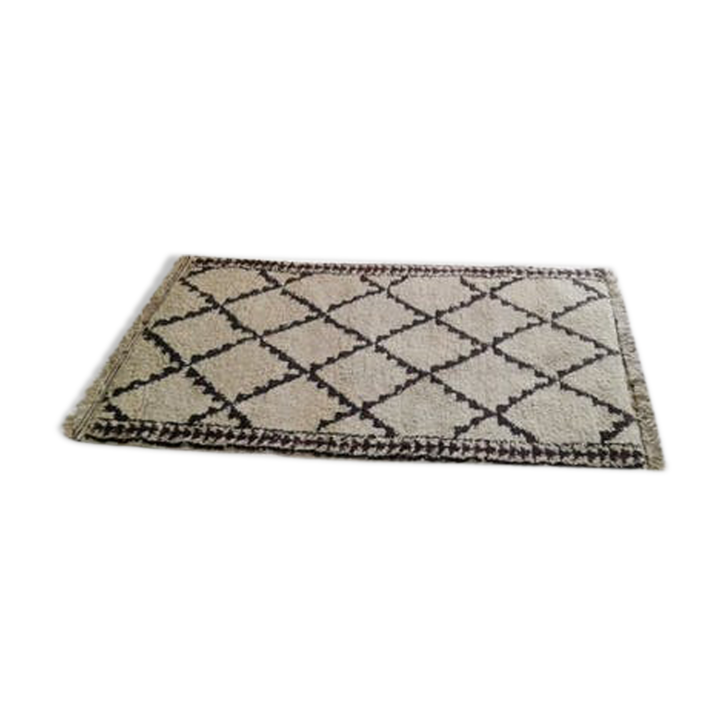 Pure Berber wool carpet 86x150cm