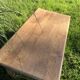Oak coffee table