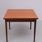 Teak extendable dining table 1960s