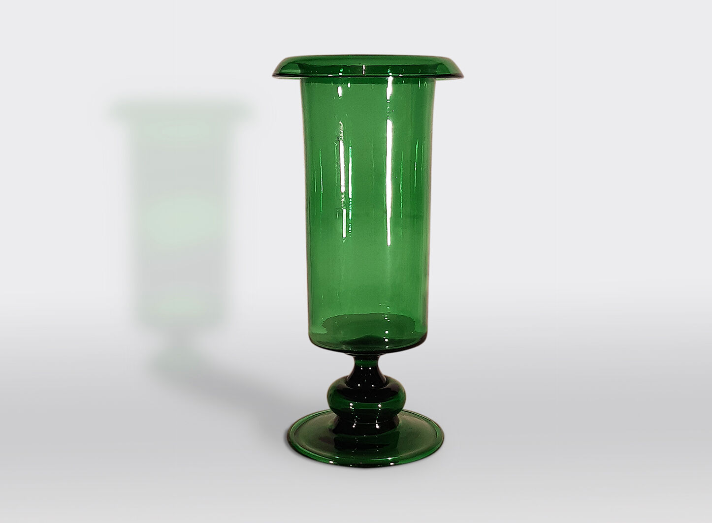 Italian glass vase from 50´s
