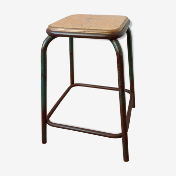 Tabouret haut d'atelier ou d'école