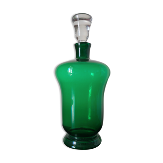 Green decanter 1930