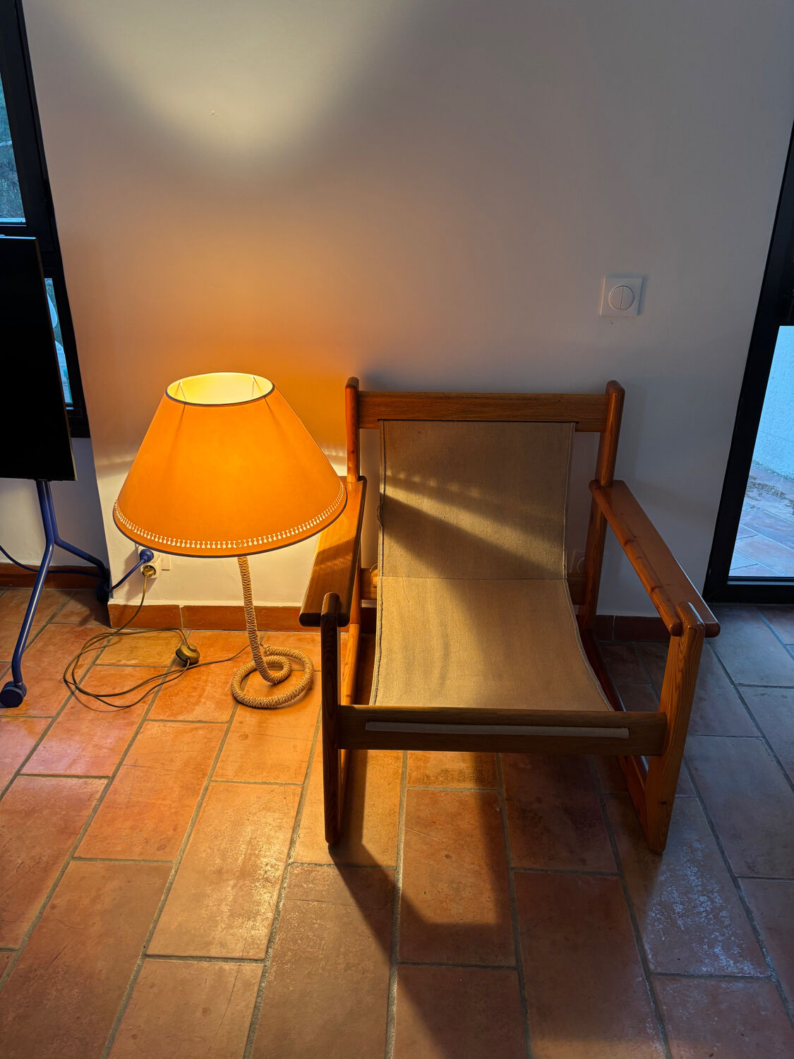 Fauteuil en Pin dans le goût d'Afra et Tobia Scarpa, 1970s