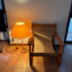 Pine armchair in the style of Afra and Tobia Scarpa, 1970s