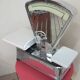 Ancienne balance de boucher Moreau Cachan inox