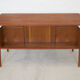 Teak 'Floating' Desk By Gunner Nielsen For Tibergaard, Denmark.