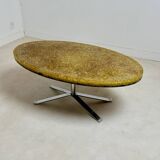 Resin coffee table by Pierre Giraudon