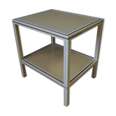 Table d’appoint à deux niveaux Pierre Vandel, années 1970