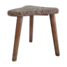 Ancient oak tripod shepherd's stool