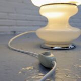 Italian Space Age Glass Table Lamp