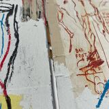 Jean Michel Basquiat (1960-1988), Leonardo da Vinci’s Greates Hits, 1982, Copyright Estate of Jean Michel Basquiat, Licensed by Artestar New York, Printed in UK