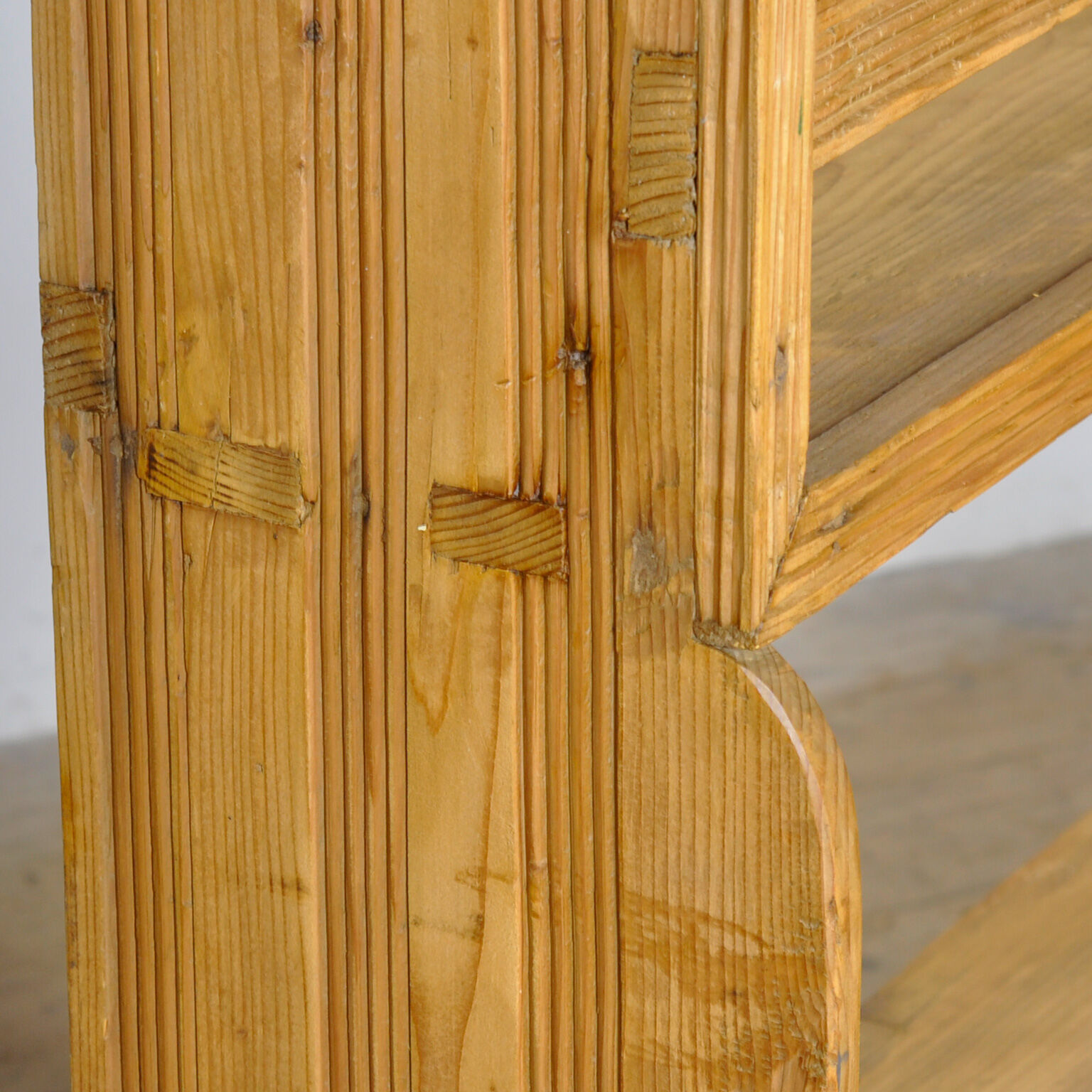 Open pine cabinet, circa 1930