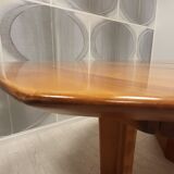 Table en bois massif extensible à 155 cm