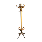Porte manteau perroquet bois clair