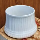 White plant pot