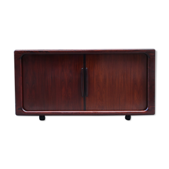 Rosewood enfilade from the 60s Dyrlund accordion doors