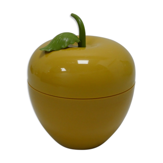 Ice bucket vintage apple-shaped glacons