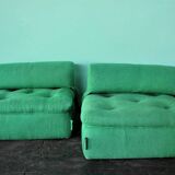 Modular sofa, Italy, 1980s, set of 2