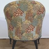 Fauteuil Crapaud, époque Louis-Philippe – 2ème moitié du XIXe