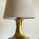 Lampe en laiton vintage