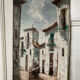 Peinture sur toile village d’Espagne