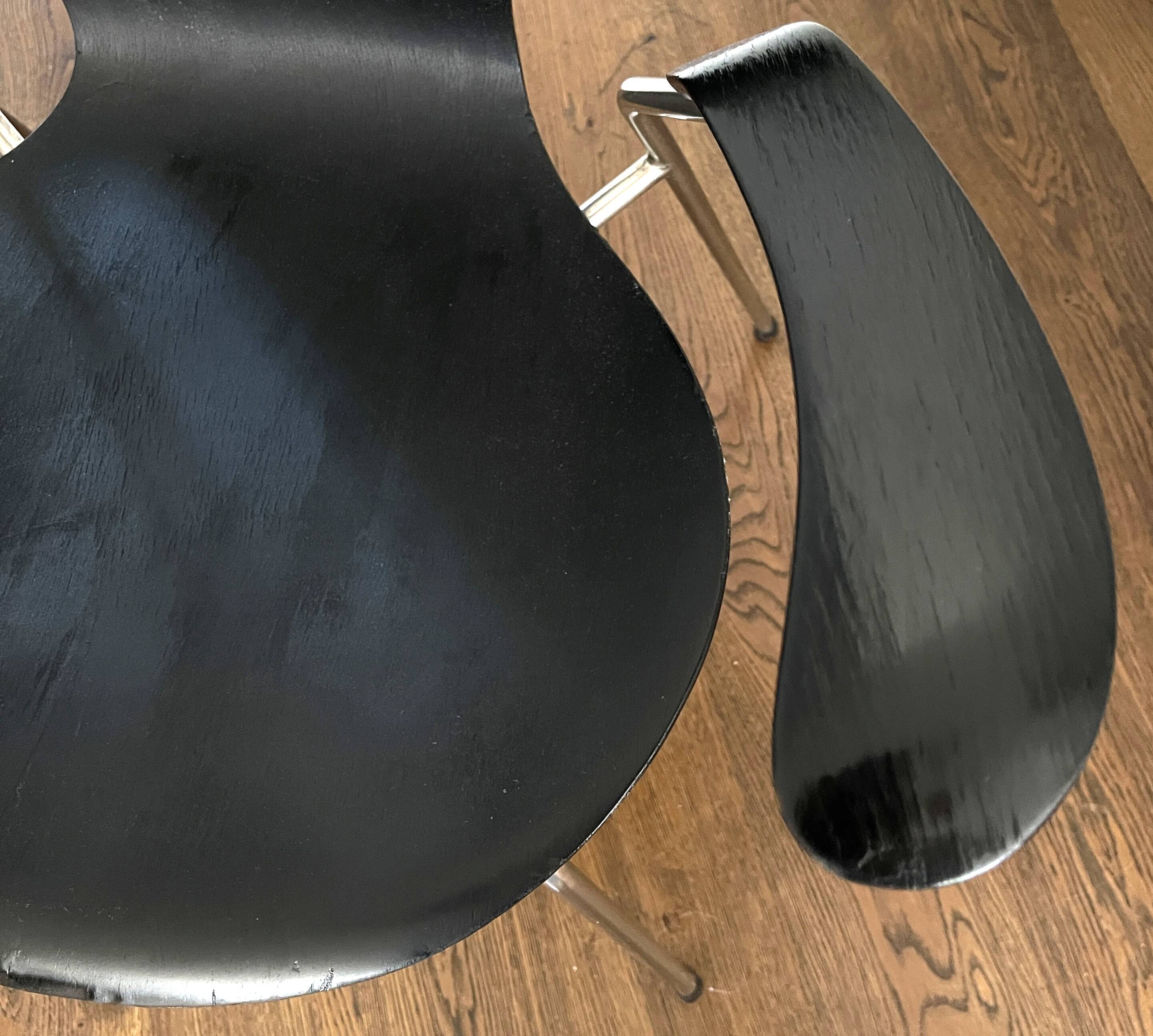 Chair 3207 – Arne Jacobsen for Fritz Hansen, Denmark