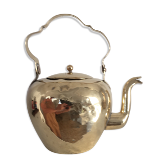 Napoleon III period gilded copper kettle