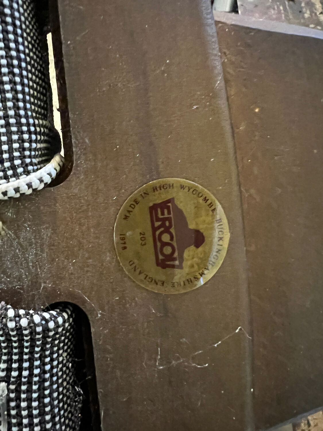 Armchair Ercol model 203 circa 1978