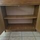 Vintage oak and veneer secretary, Scandinavian style – 1960s/70s