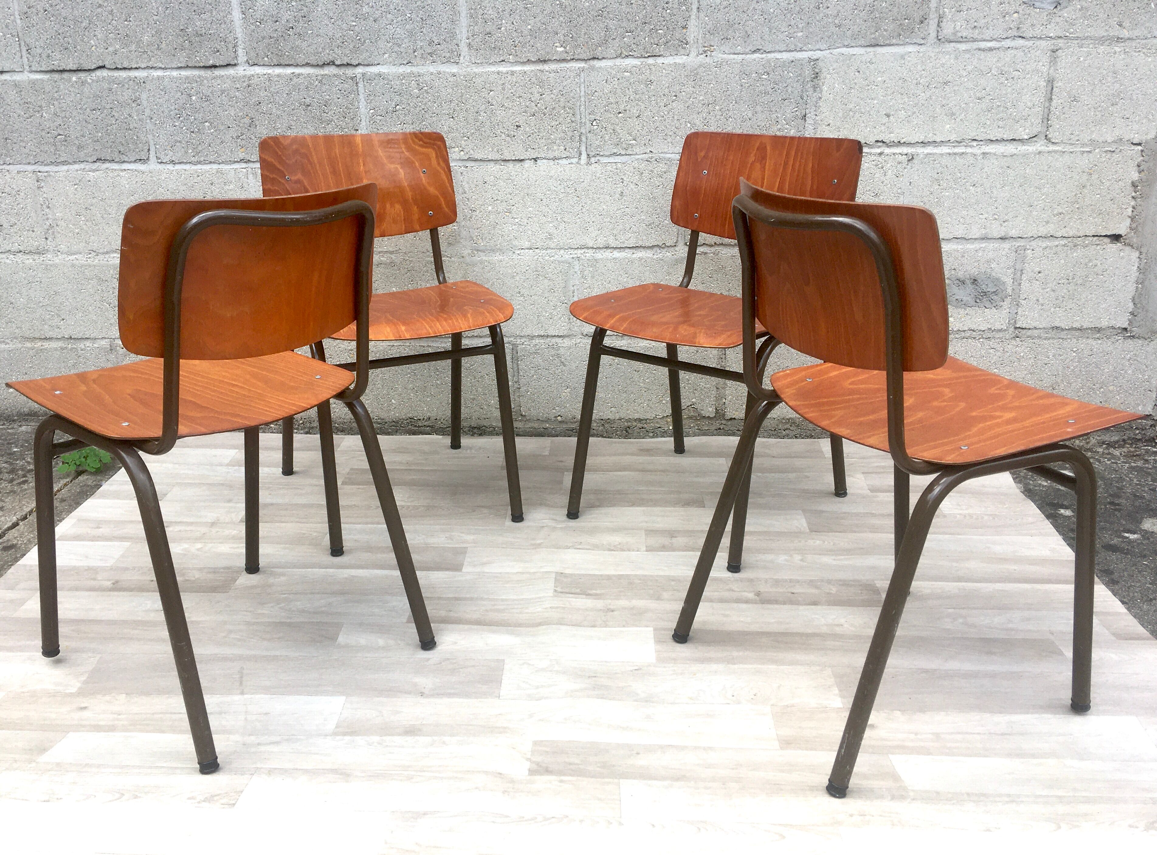 4 chairs Marko 1960 Holland